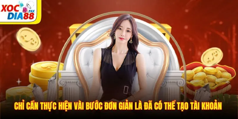 TRANG CHỦ 21 Chỉ cần thực hiện vài bước đơn giản là đã có thể tạo tài khoản