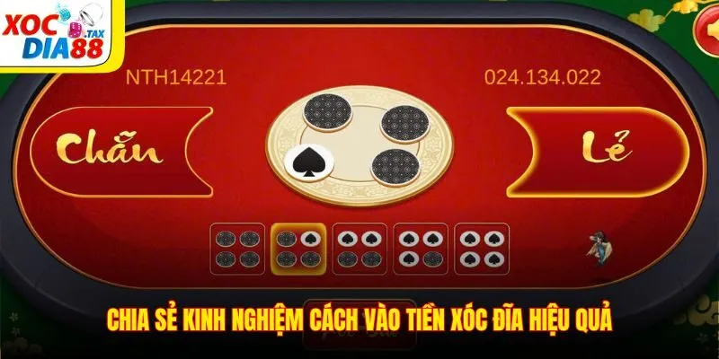 Chia sẻ kinh nghiệm cách vào tiền xóc đĩa hiệu quả