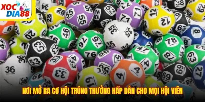 Nơi mở ra cơ hội trúng thưởng hấp dẫn cho mọi hội viên